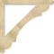 Ekena Millwork Olympic Craftsman Rough Sawn Bracket, Douglas Fir, 4"W x 48"D x 48"H BKT04X48X48OLY04RDF - alternate 3